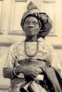 Funmilayo Ransome-Kuti on her 70th birthday.