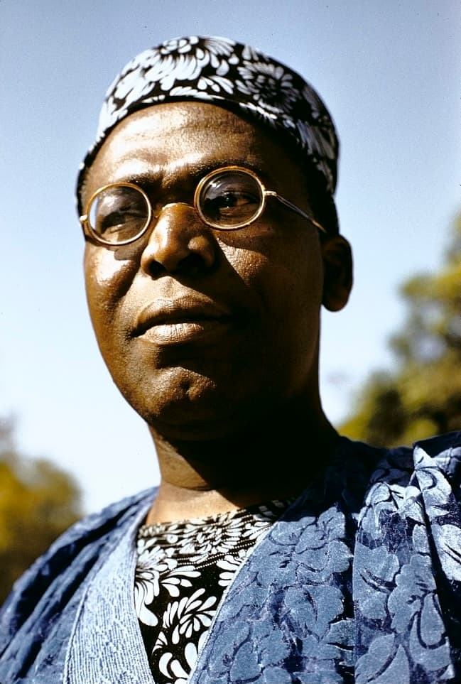Chief Obafemi Awolowo, first Premier of the Western Region.