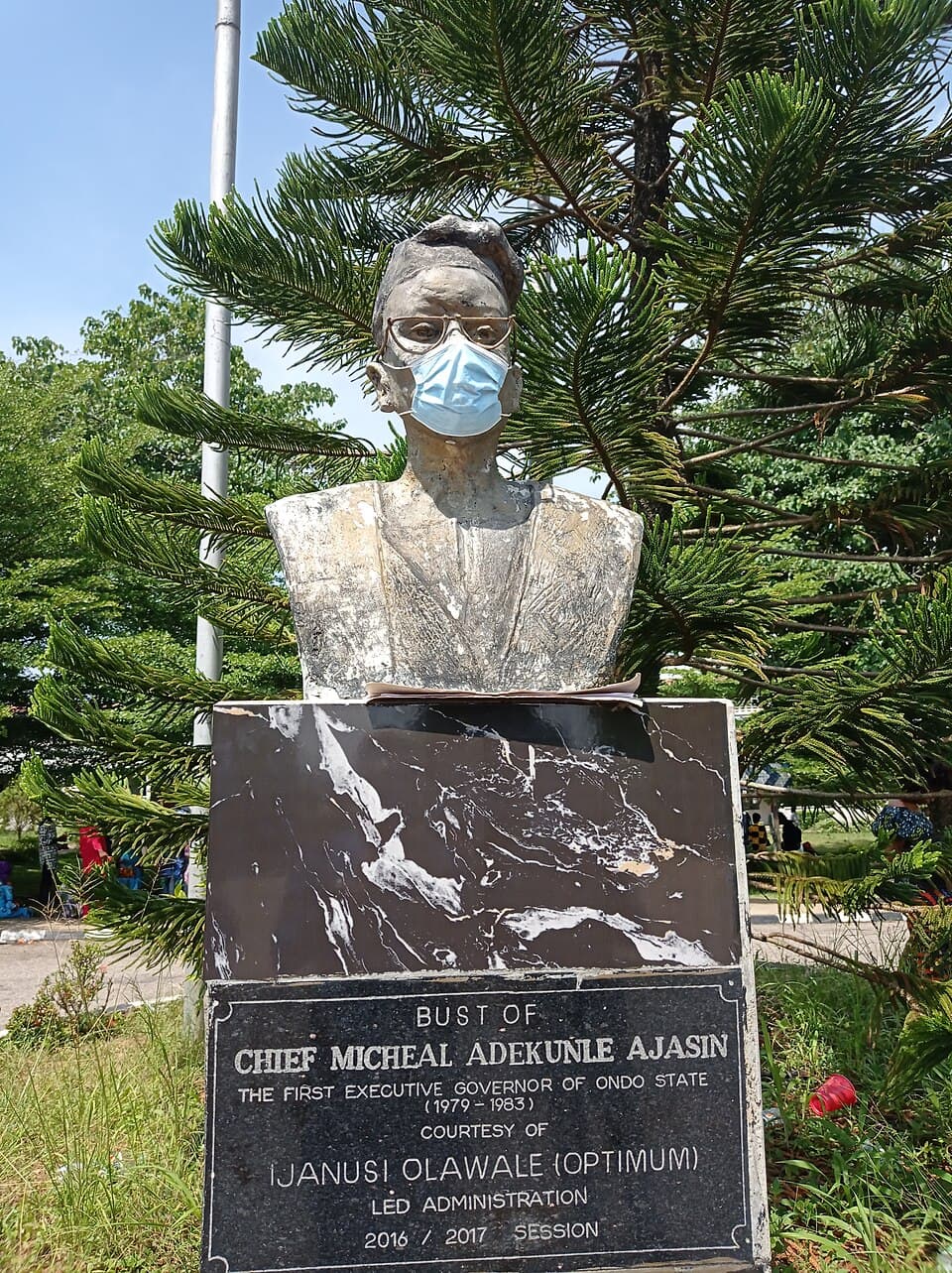 Chief Adekunle Ajasin, former Governor of Ondo State.