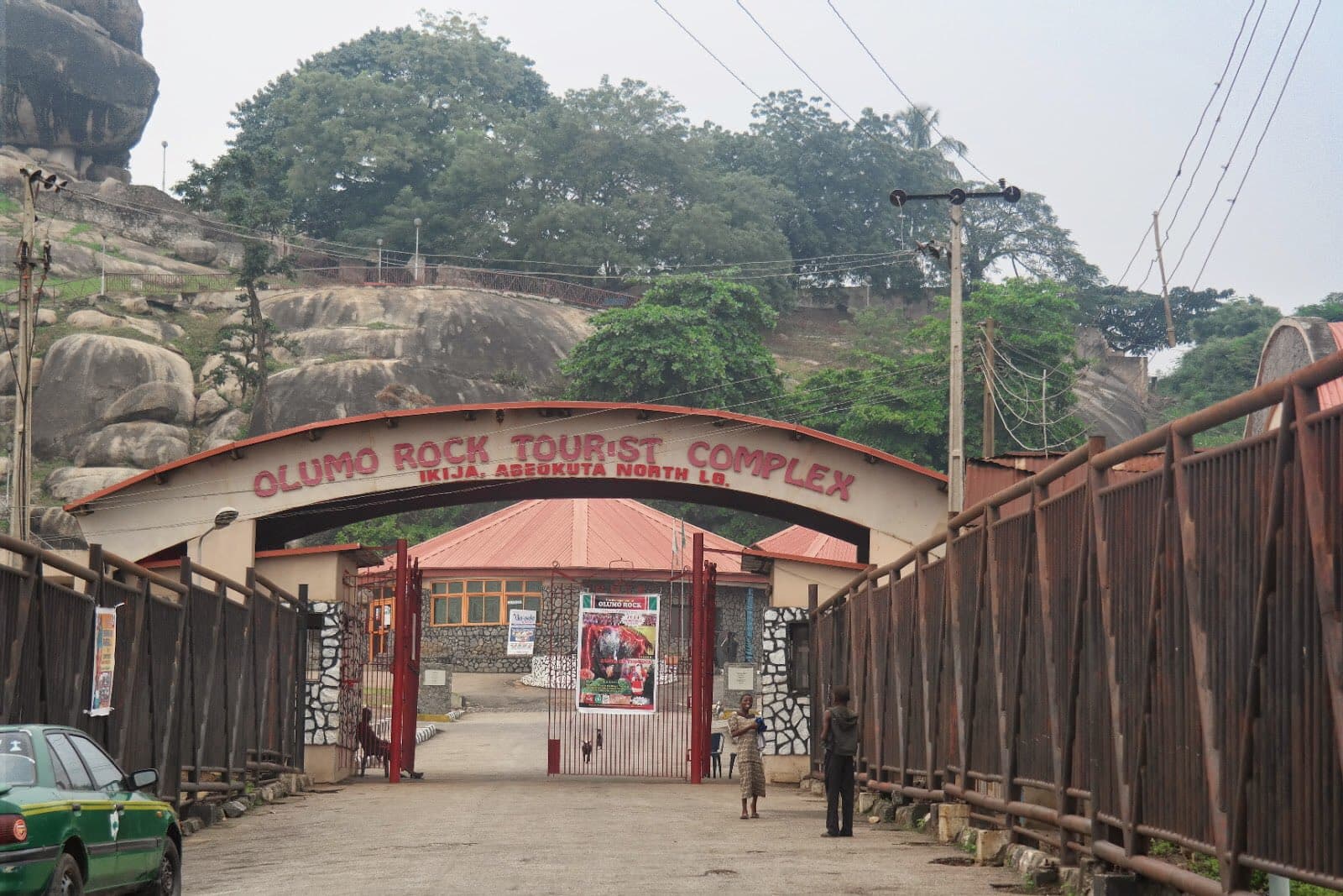 Entrance to Olumo Rock, Abeokuta, Ogun State